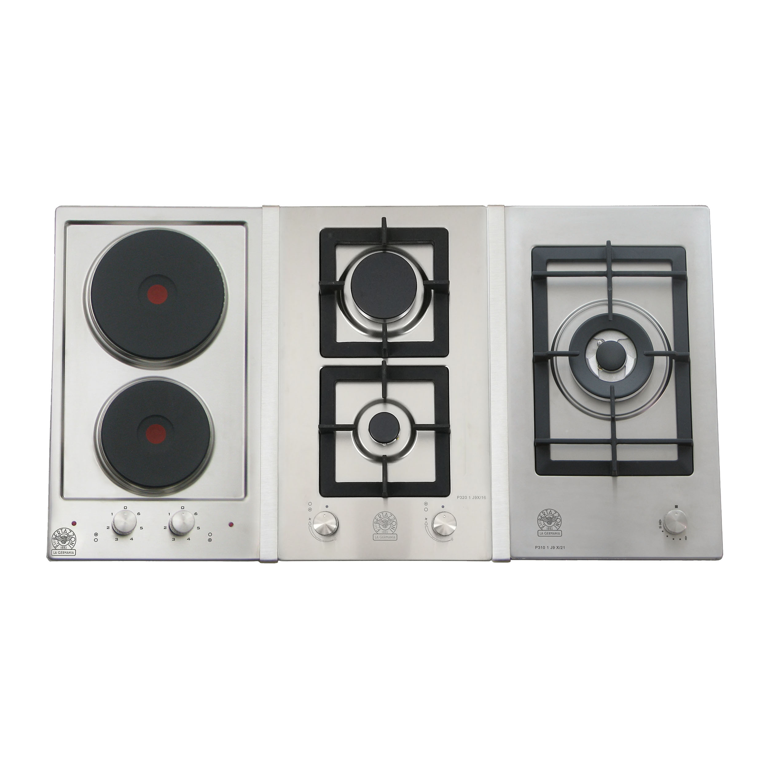 ΕΣΤΙΑ LA GERMANIA P933CELAGX | (P33 1C LAG X + P33 20 LAG X + P33 2E LAG X) | ΕΣΤΙΑ ΜΙΚΤΗΣ ΤΡΟΦΟΔΟΣΙΑΣ | 3 ΕΣΤΙΕΣ ΑΕΡΙΟΥ + 2 ΗΛΕΚΤΡΙΚΕΣ 4